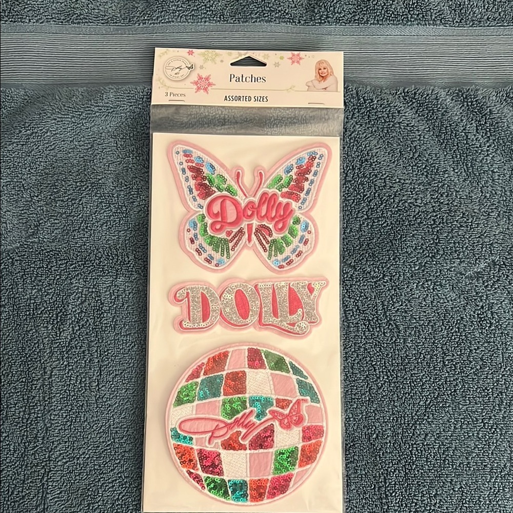 Dolly Pardon assorted patches